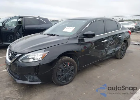2017 Nissan Sentra S z USA, uszkodzony, nr VIN 3N1AB7AP4HY367622